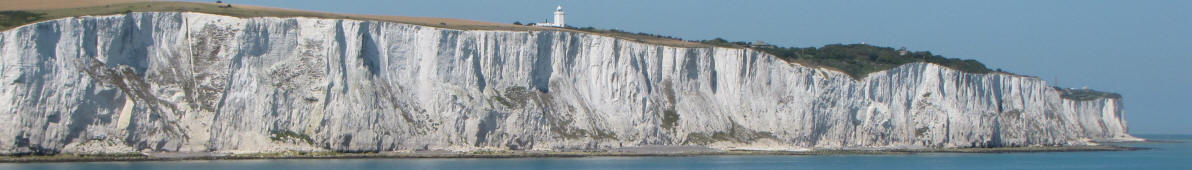 Die weißen Klippen von Dover:
