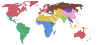 Karte Clash of Civilizations