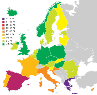 Arbeitslosenquote der EU